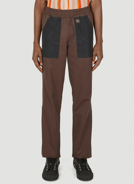  (di)vision (di)vision Split Panel Track Pants -  Trainingshosen Brown S 