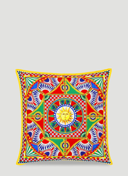  Dolce & Gabbana Casa Dolce & Gabbana Casa Canvas Cushion Medium -  Textiles Multicoloured One Size 