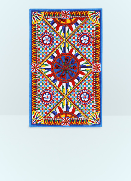  Dolce & Gabbana Casa Dolce & Gabbana Casa Carretto Beach Towel -  Textiles Blue One Size 