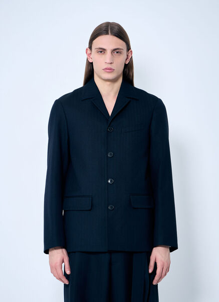  Dries Van Noten Dries Van Noten Bays Jacket - Mann Jacken Navy S 