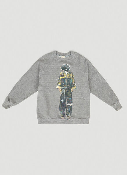  Drx Farmaxy For Ln-cc Drx Farmaxy For Ln-cc Graphic Print Sweatshirt -  Sweatshirts Grey S 