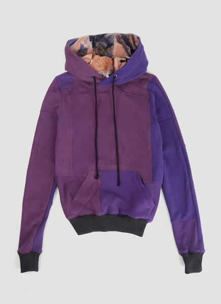  Drx Farmaxy For Ln-cc Drx Farmaxy For Ln-cc Monochromatic Deconstructed Panelling Hooded Sweatshirt -  Sweatshirts Purple S 