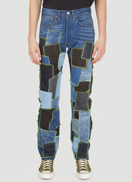  Drx Farmaxy For Ln-cc X Levi's Drx Farmaxy For Ln-cc X Levi's Drop 6 Patchwork Jeans -  Jeans Blue 29 