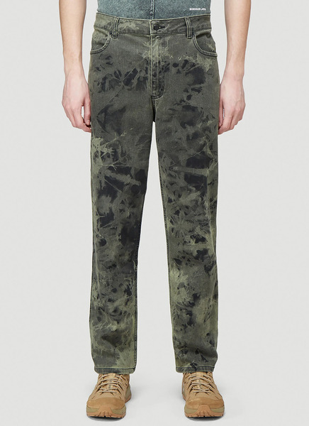  Eckhaus Latta Eckhaus Latta Tie-dye Jeans -  Jeans Green 27 