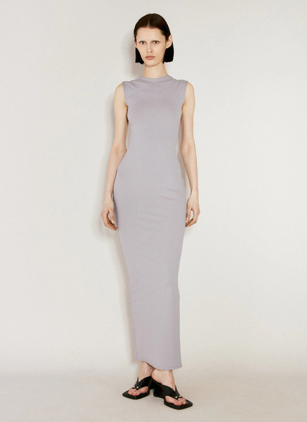  Entire Studios Entire Studios Sleeveless Maxi Dress - Frau Kleider Grey M 