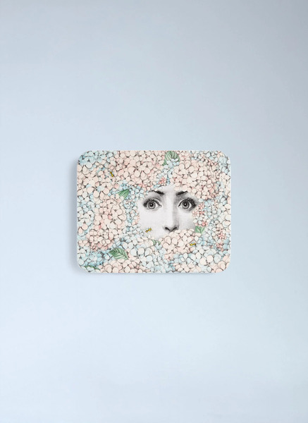  Fornasetti Fornasetti Large Ortensia Tray -  Kitchen Multicolour One Size 