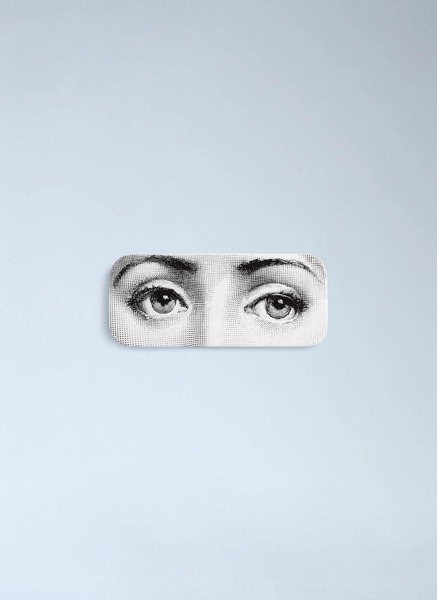  Fornasetti Fornasetti Occhi Tray -  Kitchen White One Size 