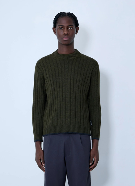  Gr10k Gr10k Rib Sweater - Mann Tops Green M 