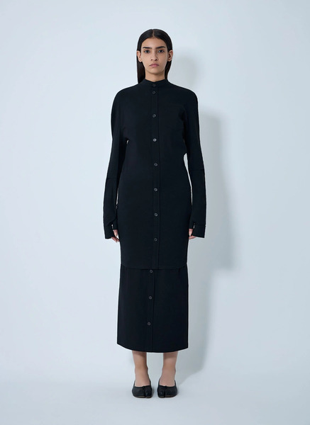  Issey Miyake Issey Miyake Like Torso Like Shirt - Frau Hemden Black 2 