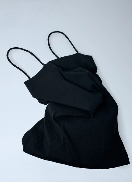  Issey Miyake Issey Miyake Paper Tote Bag Top - Frau Tops Black 2 