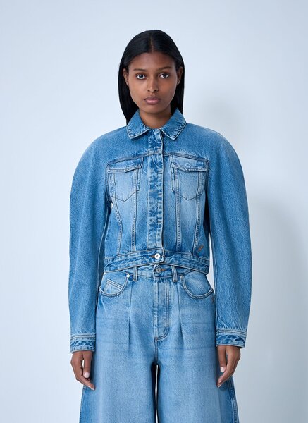  Jacquemus Jacquemus La Veste De-nime Jacket - Frau Jacken Denim Fr - 36 