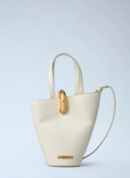  Jacquemus Jacquemus Le Petit Bambola Bucket Bag - Frau Clutches Ivory One Size 