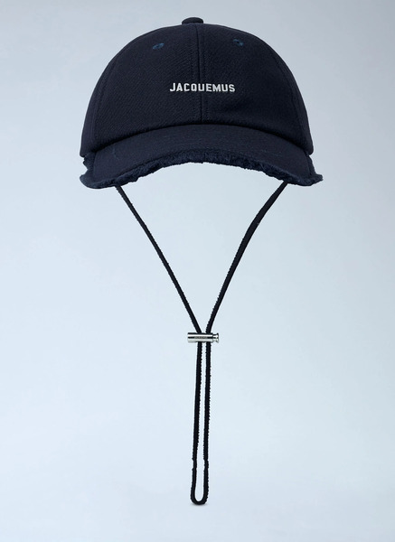  Jacquemus Jacquemus Logo Motif Baseball Cap - Mann Hats Blue 56 