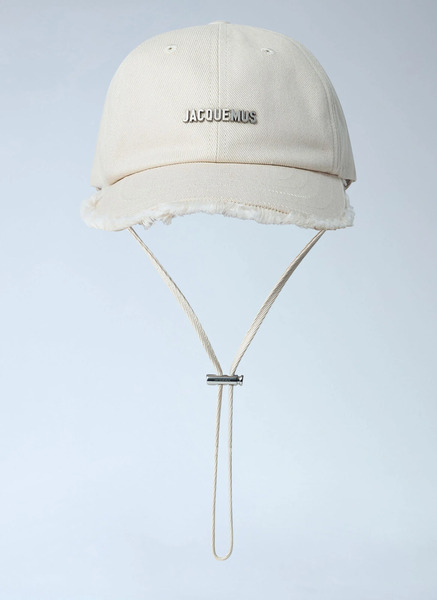  Jacquemus Jacquemus Logo Motif Baseball Cap - Mann Hats White 60 