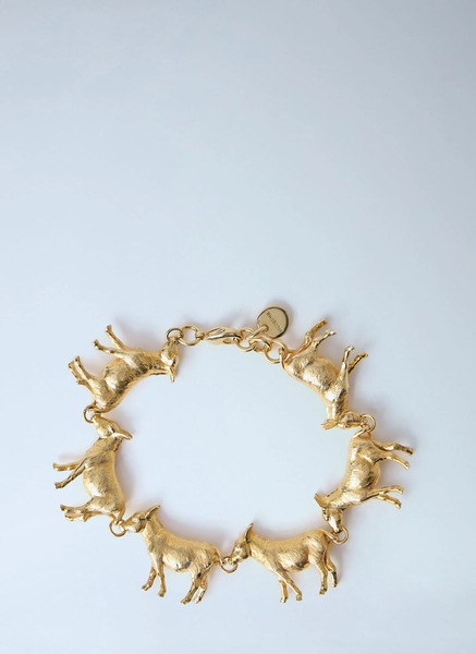  Jacquemus Jacquemus The ânes Bracelet - Frau Schmuck Gold M - L 