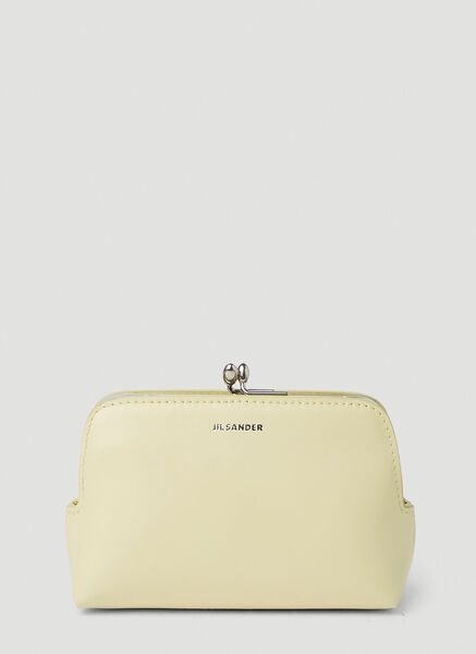  Jil Sander Jil Sander Goji Micro Clutch Bag - Frau Clutches Cream One Size 