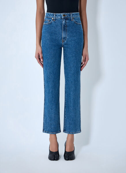  Khaite Khaite Abigail Stretch Jeans - Frau Jeans Blue 28 