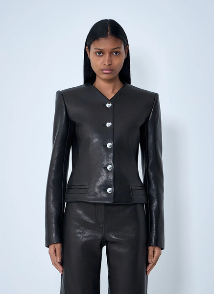  Khaite Khaite Nara Jacket - Frau Jacken Black Us - 02 