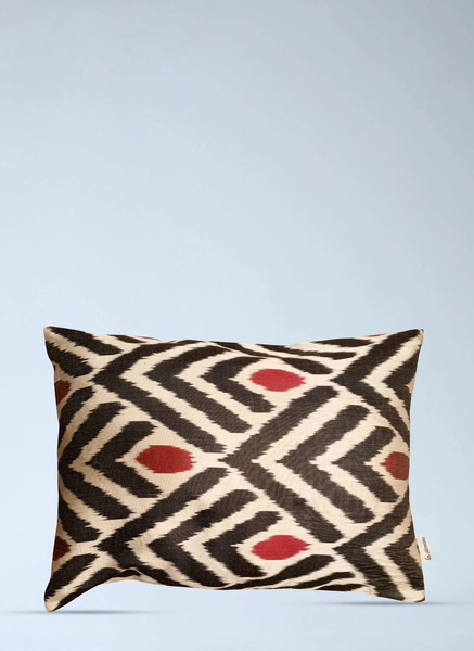  Les-ottomans Les-ottomans Geometric Patterned Cushion -  Textiles Multicolour One Size 