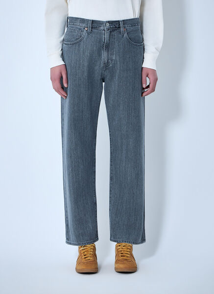  Levi's Levi's Straight-leg Denim Jeans - Mann Jeans Grey 32 