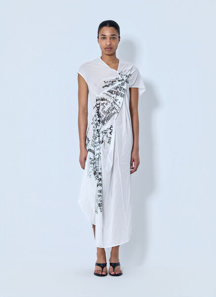  Limi Feu Limi Feu Twisted Dress B - Frau Kleider White It - 2 