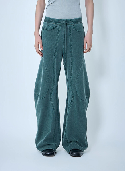  Lueder Lueder Engineered Jogger Pants -  Hosen Green M 