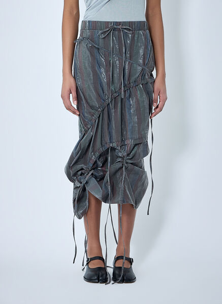  Lueder Lueder Vortex Ruched Skirt - Frau Röcke Brown L 
