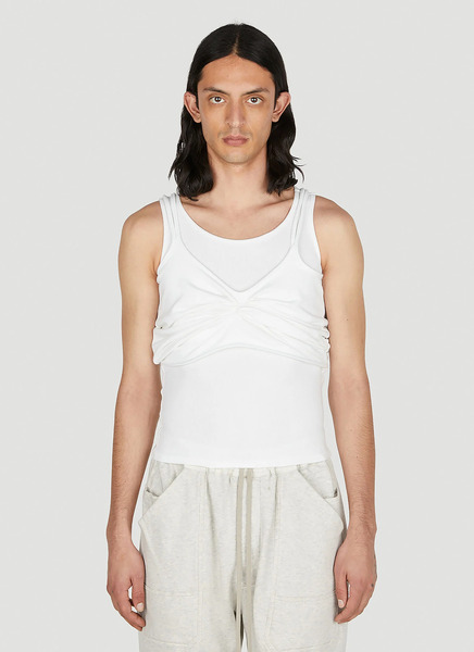  Mainline:rus/fr.ca/de Mainline:rus/fr.ca/de Draped Tank Top -  Tops White Xs 