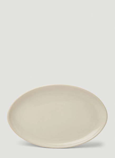  Marloe Marloe Marloe Marloe Set Of Two Oval Dinner Plates -  Ceramics Cream One Size 