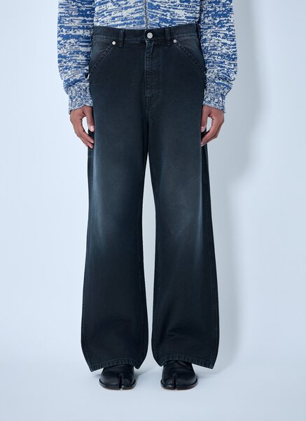  Marni Marni Canvas Pants - Mann Jeans Blue It - 52 