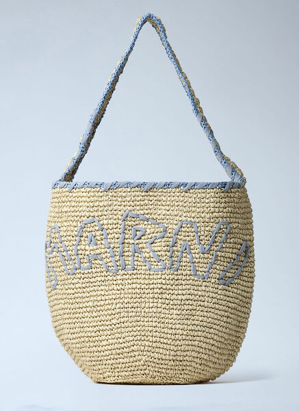  Marni Marni Medium Hobo Shoulder Bag - Frau Schultertaschen Natural One Size 