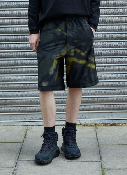  Massimo Osti Studio Massimo Osti Studio Camouflage Bermuda Shorts - Mann Shorts Black M 