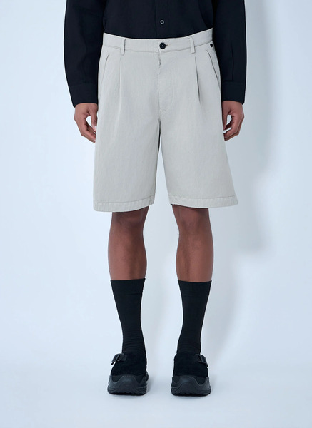  Massimo Osti Studio Massimo Osti Studio Gabardine Bermuda Shorts - Mann Shorts Beige It - 46 