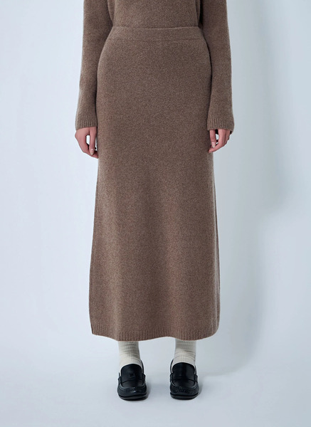  Max Mara Max Mara Cashmere-blend Skirt - Frau Röcke Brown S 