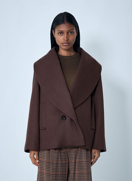  Max Mara Max Mara Cashmere Coat - Frau Mäntel Brown It - 38 