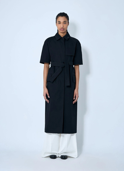  Max Mara Max Mara Heavy-duty Trench Coat - Frau Mäntel Black It - 38 