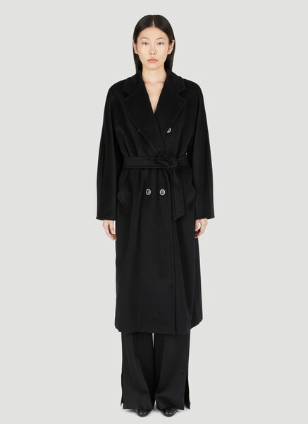  Max Mara Max Mara Madame 101801 Coat - Frau Mäntel Black It - 42 
