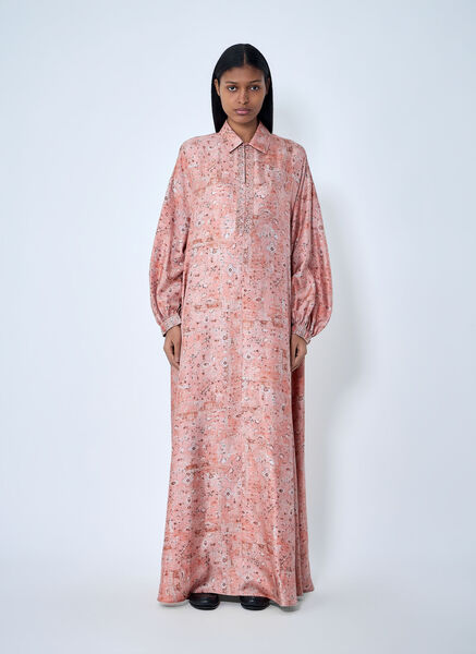  Max Mara Max Mara Silk Maxi Dress - Frau Kleider Orange It - 40 