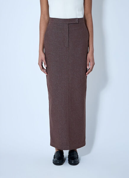  Max Mara Max Mara Tailored Midi Skirt - Frau Röcke Brown It - 40 