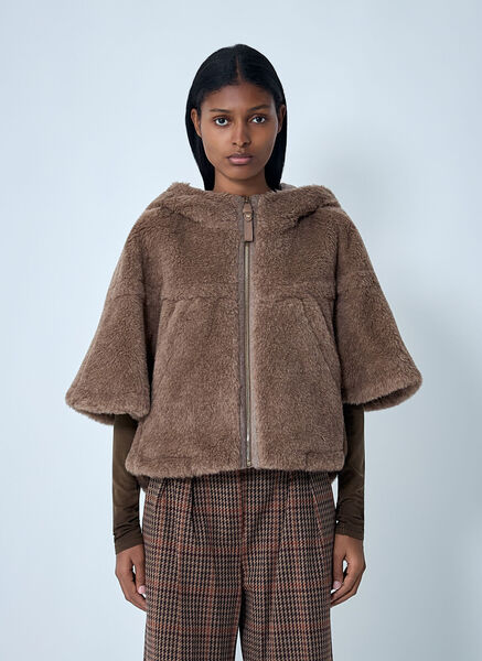  Max Mara Max Mara Wool-and-cashmere-blend Jacket - Frau Jacken Brown S - M 