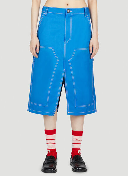  Meryll Rogge Meryll Rogge Workwear Skirt - Frau Röcke Blue Eu - 40 