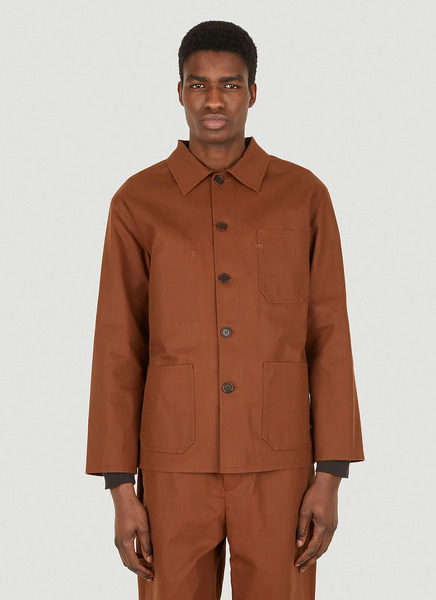  Meta Campania Collective Meta Campania Collective Bill Workwear Jacket - Mann Jacken Brown L 