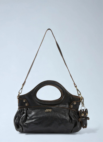  Miss Sixty X Knwls Miss Sixty X Knwls Distressed Handbag - Frau Handtaschen Black One Size 