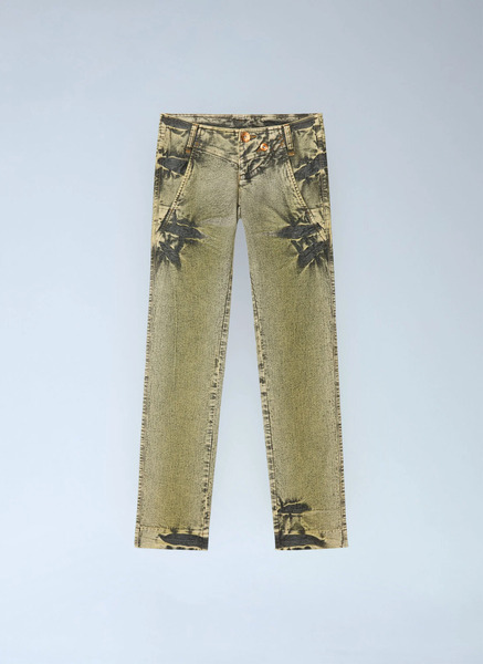  Miss Sixty X Knwls Miss Sixty X Knwls Tie-dye Jeans - Frau Jeans Green M 