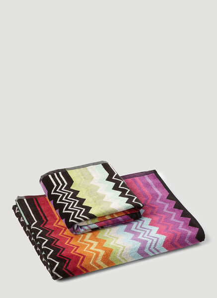  Missoni Home Missoni Home Giacomo Towel Set -  Textiles Orange One Size 