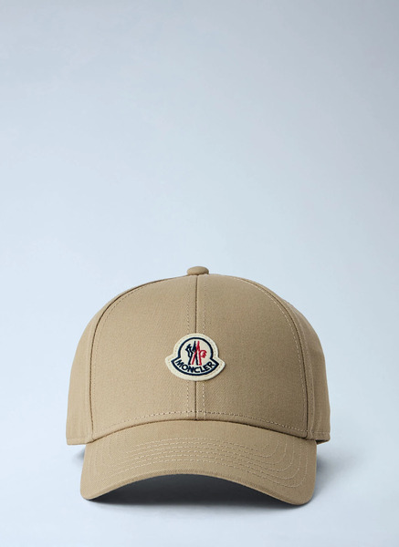  Moncler Moncler Baseball Logo Cap - Mann Hats Beige One Size 
