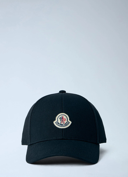  Moncler Moncler Baseball Logo Cap - Mann Hats Black One Size 