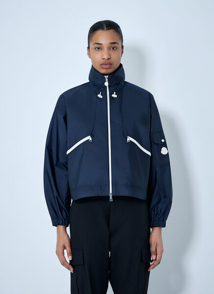  Moncler Moncler Marmacy Hooded Rain Jacket - Frau Jacken Navy 2 