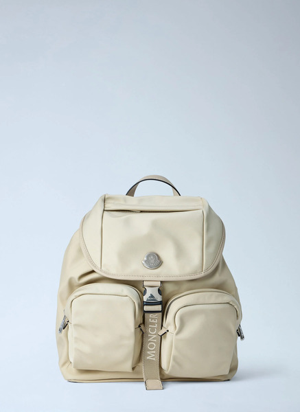  Moncler Moncler New Trick Backpack - Frau Rucksäcke Beige One Size 