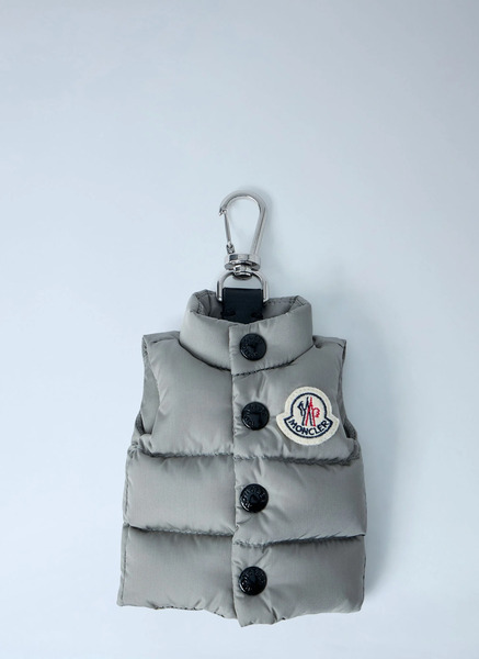  Moncler Moncler Vest Keyring - Mann Schlüsselringe Grey One Size 